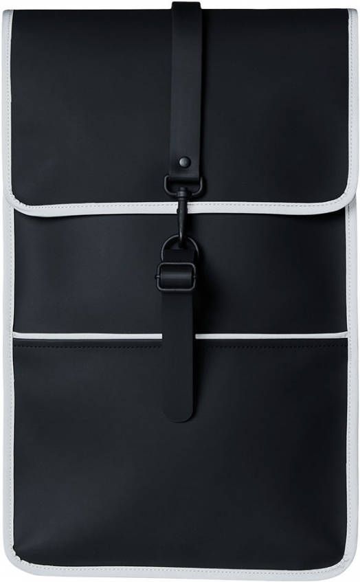 Rains Backpack Reflective black reflective backpack