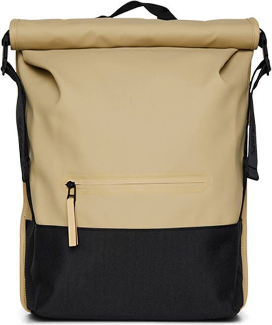 Rains Trial Rolltop Backpack Rugzak Sand