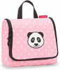 Reisenthel &#xAE, toilettas kinderen panda stippen roze online kopen