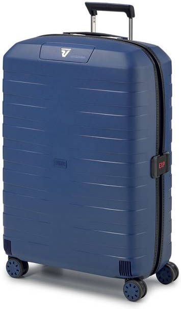 Roncato Box 4.0 Large 4 Wiel Trolley 78 navy Harde Koffer