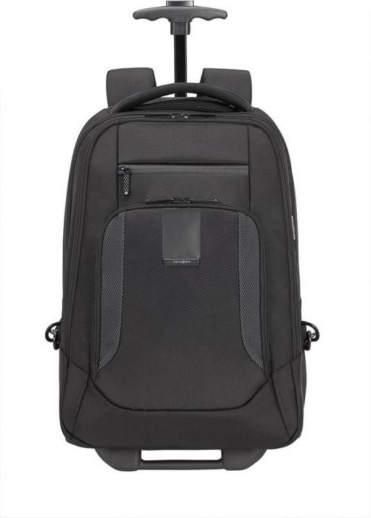 Samsonite Cityscape Evo Laptop Backpack/Wheels 15.6&apos, &apos, black Handbagage koffer Trolley