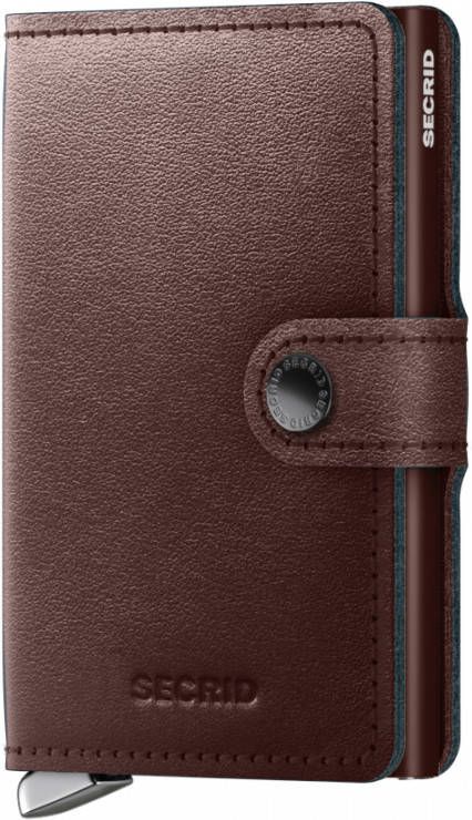 Secrid Miniwallet Portemonnee Dusk dark brown Dames portemonnee