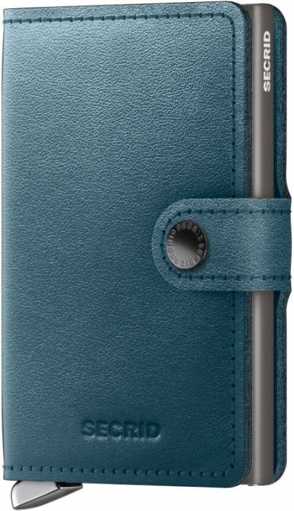 Secrid Miniwallet Portemonnee Dusk teal Dames portemonnee