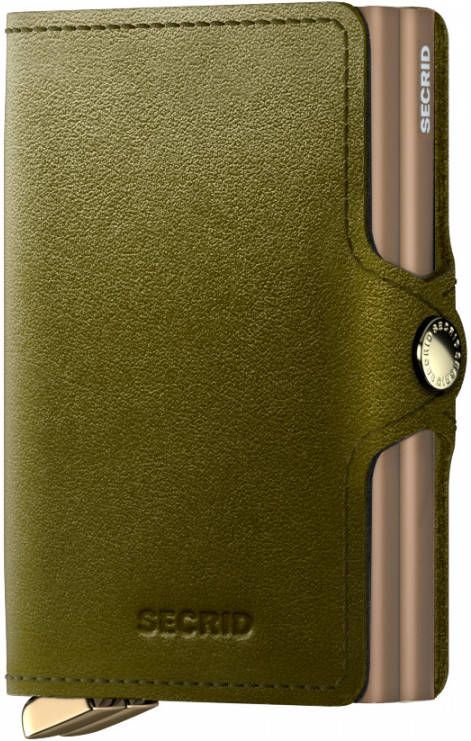 Secrid Twinwallet Portemonnee Dusk olive Dames portemonnee