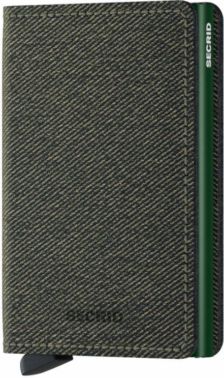 Secrid Slimwallet Portemonnee Twist green Dames portemonnee
