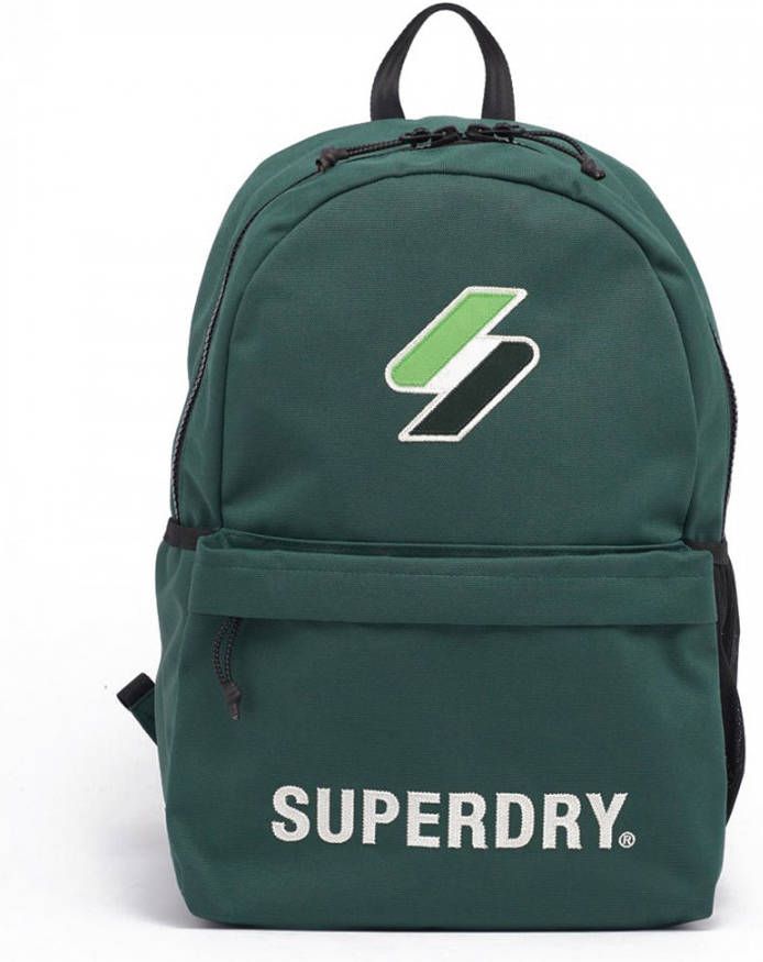 Superdry Montana Code Backpack Dark Green