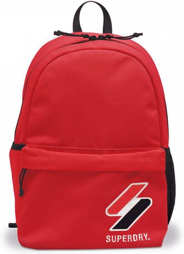 Superdry Montana Code Essential Backpack Risk Red