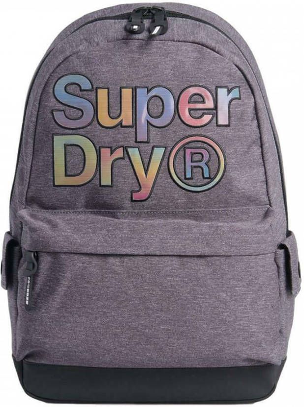 Superdry Montana Rainbow Backpack Infill Grey Marl