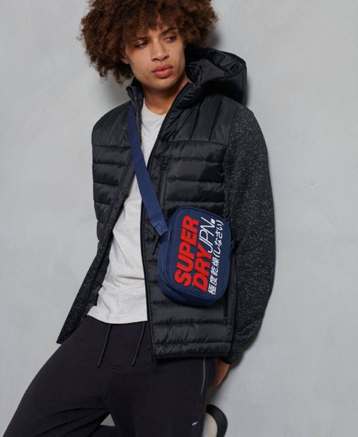 Superdry Montauk Side Bag Navy