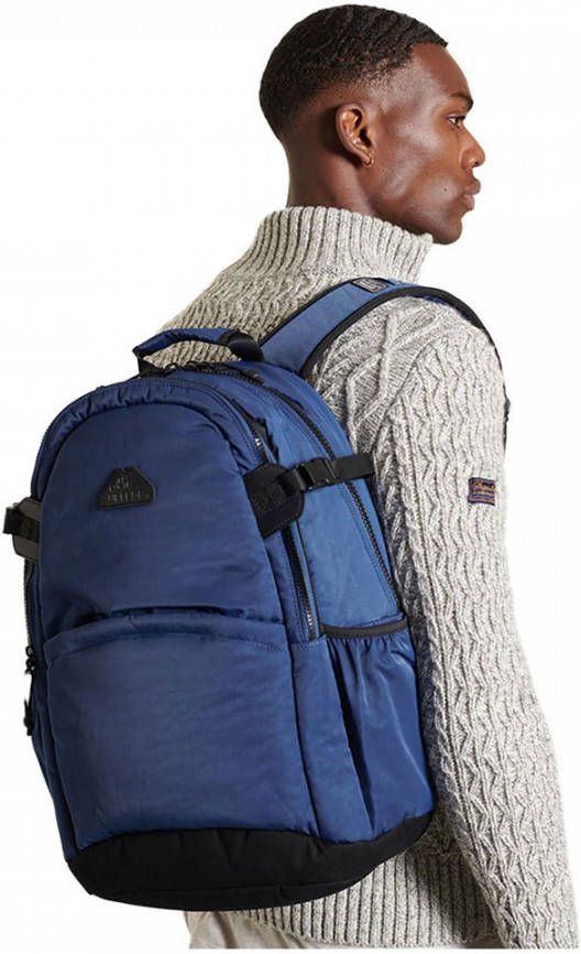 Superdry Nylon Tarp Backpack Navy
