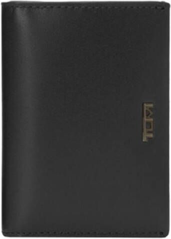 Tumi Nassau SLG Window Card Case Wallet Black Smooth