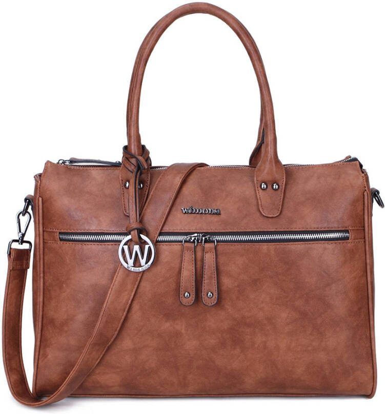 Wimona 15 inch laptoptas Fabiana Two bruin