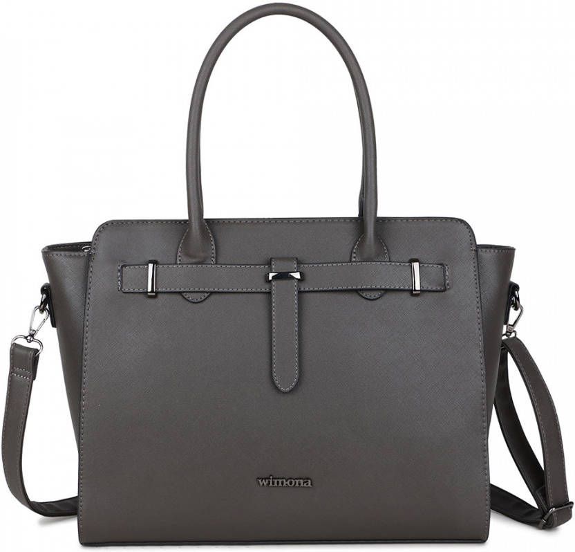 Wimona Sienna 15.6&apos, &apos, Laptoptas grijs