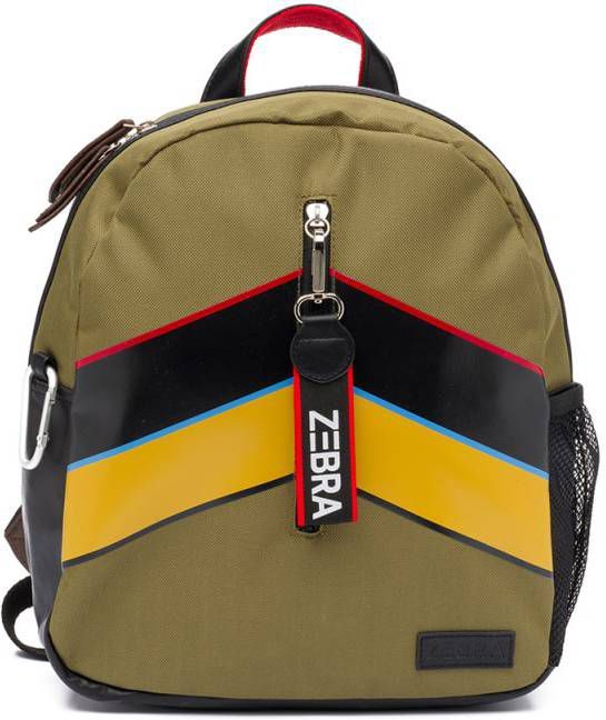 Zebra Trends Boys Rugzak Stripes army Kindertas