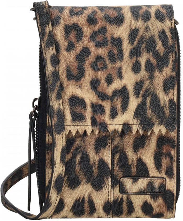 Zebra Trends Zebra Natural Bag Noé Telefoontasje Luipaard