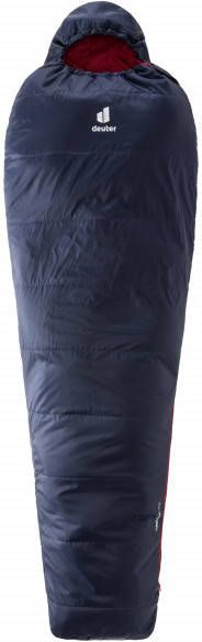 Deuter Dreamlite Synthetische slaapzak x 75 x 48 cm Regular, blauw/cranberry