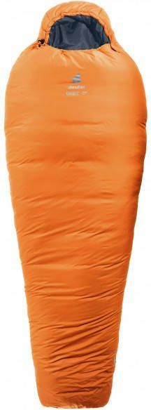 Deuter Orbit 5° Synthetische slaapzak x 74 x 47 cm Regular, mandarine/blauw