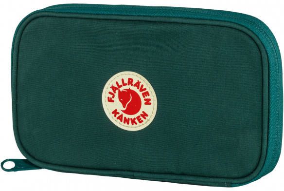 Fjällräven Kånken Travel Wallet Portemonnee, groen