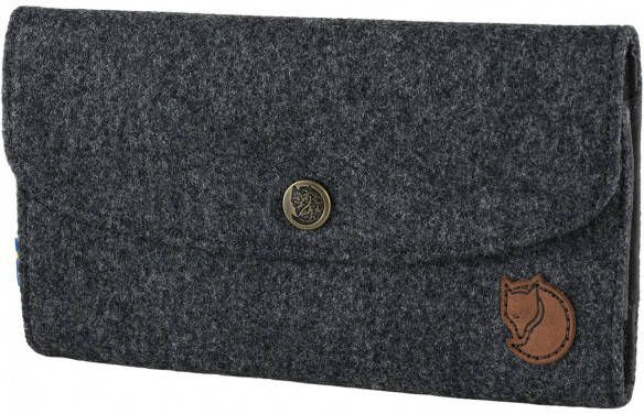 Fjällräven Norrvåge Travel Wallet Portemonnee, grijs/zwart