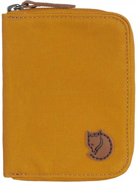 Fjällräven Zip Wallet Portemonnee, geel