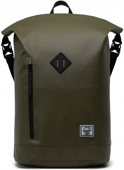 Herschel Roll Top Dagrugzak l, olijfgroen