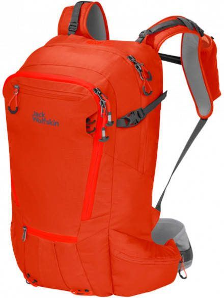 Jack Wolfskin Alpspitze Pack 32 Toerskirugzak l, rood