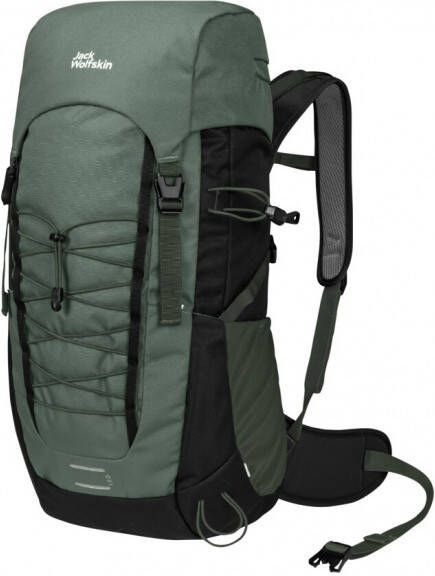 Jack Wolfskin Kid's Peak Hiker 28 Kinderrugzak l, olijfgroen