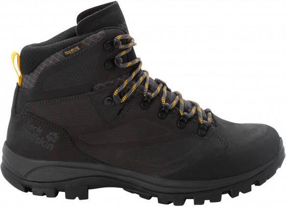 Jack Wolfskin Rebellion Texapore Mid Wandelschoenen zwart
