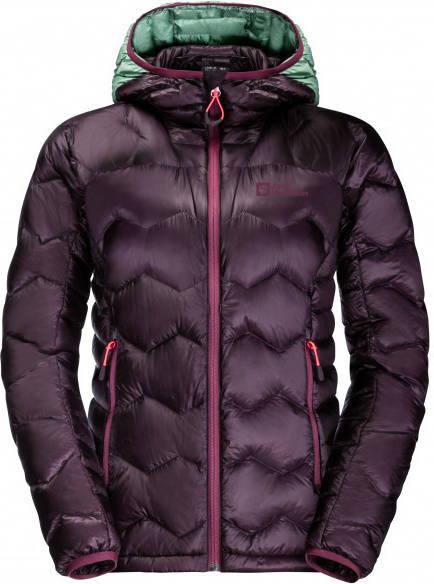 Jack Wolfskin Women's Alpspitze Down Hoody Donsjack, grijs