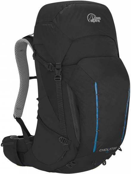 Lowe Alpine Cholatse 52 + 5 Wandelrugzak + 5 l L XL 53 58 cm, zwart