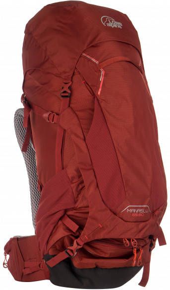 Lowe Alpine Manaslu 65 Trekkingrugzak l Regular 48 58 cm, rood
