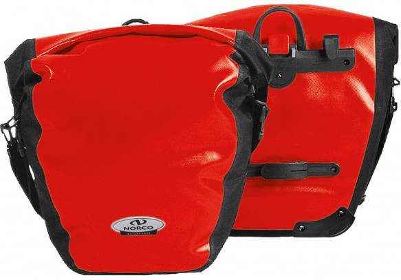 Norco Bags Arkansas Hinterradtasche Fietstassen x 20 l, rood