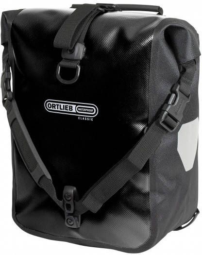 Ortlieb Sport Roller Classic Fietstassen l, zwart/grijs