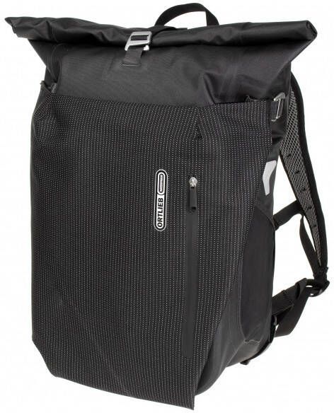 Ortlieb Vario PS High Visibility Fietsrugzak l QL21, zwart/grijs