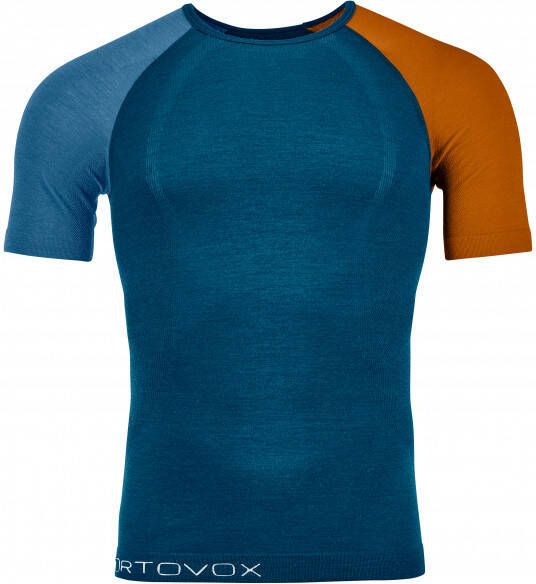 Ortovox 120 Comp Light Short Sleeve Merino ondergoed, blauw