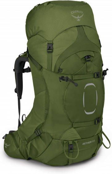 Osprey Aether 65 Trekkingrugzak l L/XL, olijfgroen