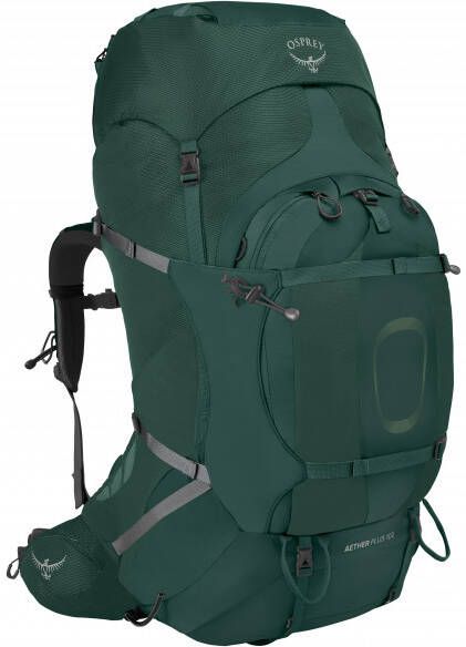 Osprey Aether Plus 100 Trekkingrugzak l L/XL, groen