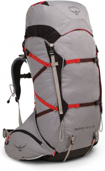 Osprey Aether Pro 70 Trekkingrugzak l L/XL, grijs