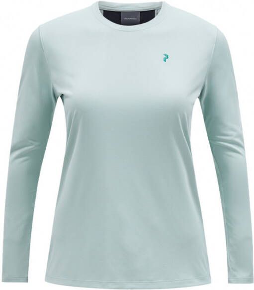 Peak Performance Women's Alum Light Long Sleeve Sportshirt, grijs