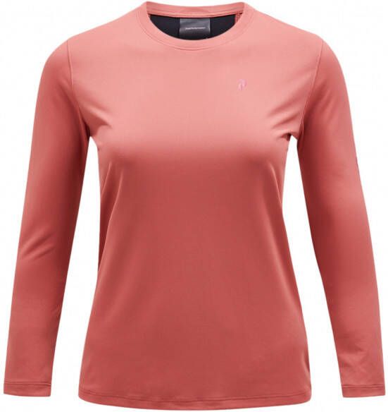 Peak Performance Women's Alum Light Long Sleeve Sportshirt, rood/roze
