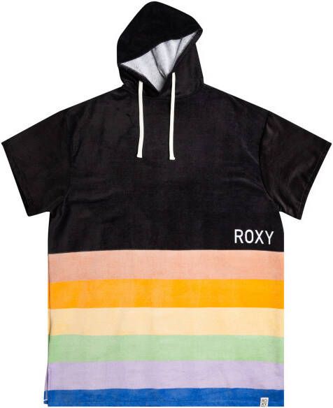 Roxy Women's Rooibos Tea Surfponcho, zwart