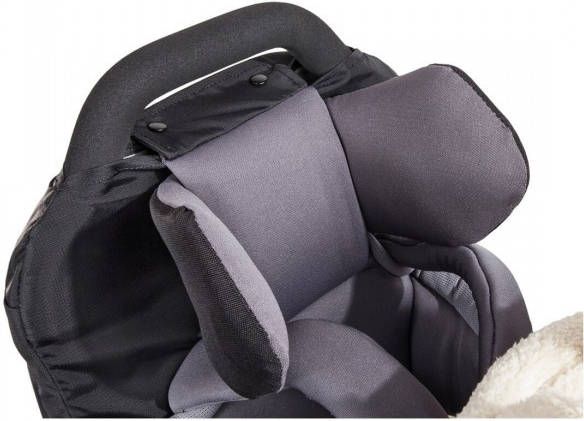 Vaude Head Support Shuttle Kinderdrager grijs