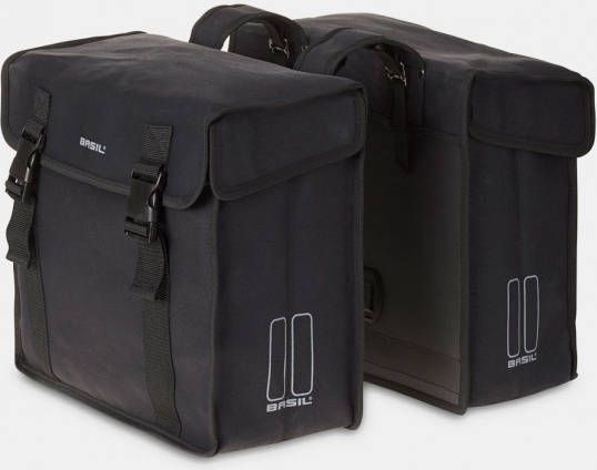Basil Kavan Dubbele Fietstas 45 Liter Zwart 17576