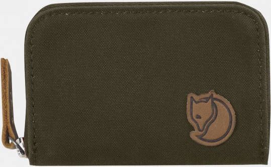 Fjällräven Fjallraven Pasjes portemonnees Zip Card Holder olijf