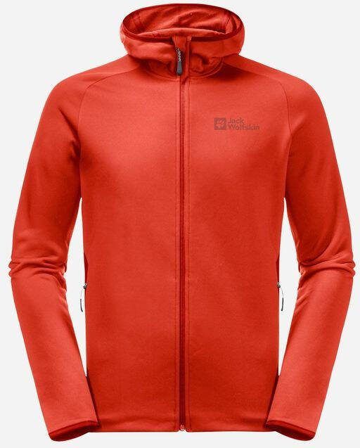Jack Wolfskin Baiselberg Hooded Fz M Oranje