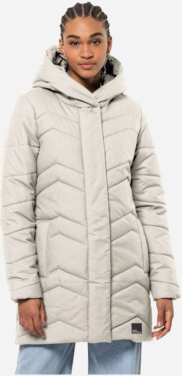 Jack Wolfskin Kyoto Parka Dames Wit