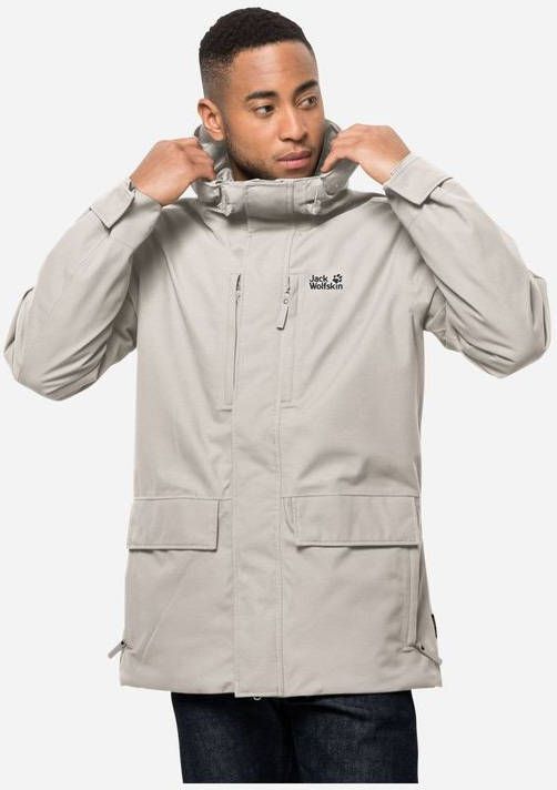 Jack Wolfskin West Coast Jas Wit