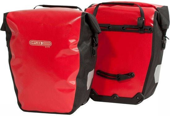 Ortlieb Back Roller City QL1(set van 2x 20L)white/black