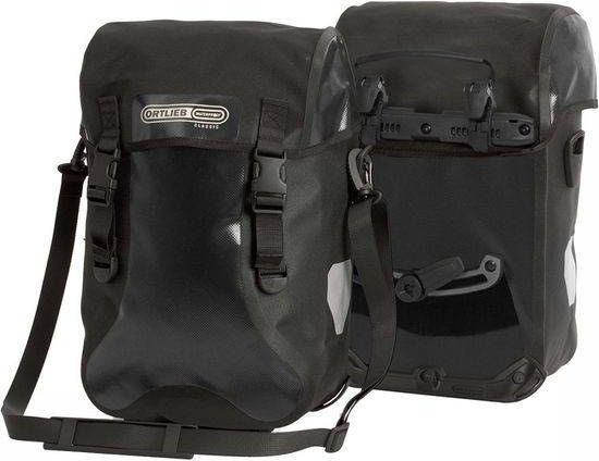 Ortlieb Sport Packer Classic Dubbele Fietstas Zwart/Donkergrijs