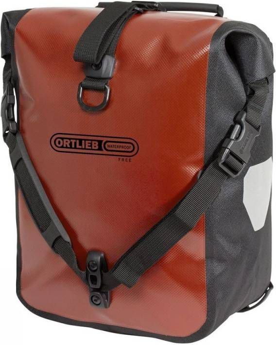 Ortlieb Sport-Roller Free 25L Dubbele Fietstas Roest/Zwart